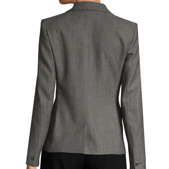 Max Mara Studio Gianna Wool Grey Blazer Jacket - Picture 3 of 7